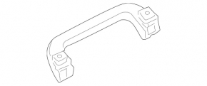 Ручка потолка передняя Mercedes W221