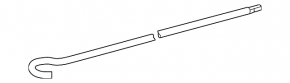 Mâner cric Lexus ES250 ES300h ES350 19-26