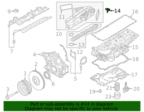 Map Sensor BMW i3 14-21 0.6
