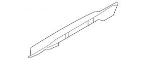 Кронштейн порога правый задняя часть BMW 4 F32/33-20 14-20 кабрио, Coupe