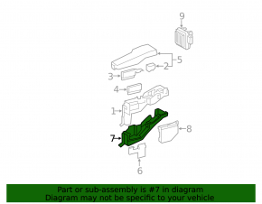 Корпус блока предохранителей подкапотный Toyota Avalon 05-12