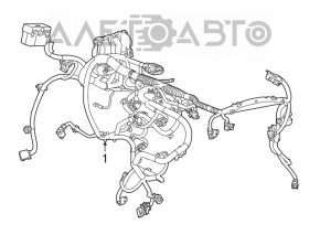 Проводка подкапотная с блоком предохранителей Buick Encore 14-14 LUV FWD