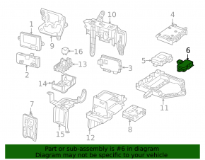 Tire Pressure Control Module Mercedes C-class W205 15-21