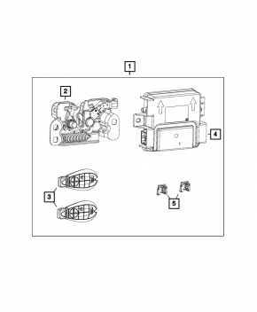 Hub Receiver Jeep Cherokee KL 14-18