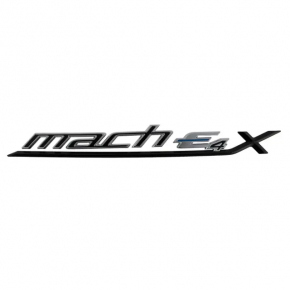 Эмблема надпись Mach-E4 X двери передней левой Ford Mustang Mach-E 21-26