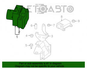 ABS АБС Mini Cooper Countryman R60 10-16