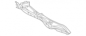 Поддон дворников металл Toyota Camry v55 15-17 usa