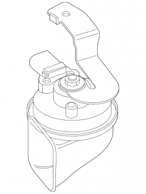Сигнал high BMW 4 F32/33/36 15-20 с кронштейном