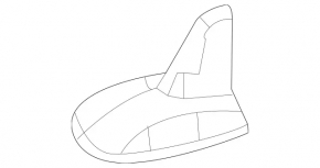 Корпус антенны плавник Mercedes CLA 14-19