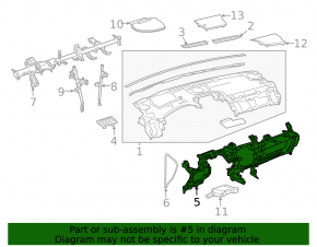 Cadru bord Lexus NX300 NX300h 18-21