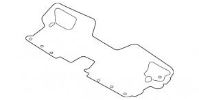 Воздухоприемник Infiniti Q50 16-20 3.0T