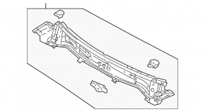 Поддон дворников металл Toyota Avalon 05-12