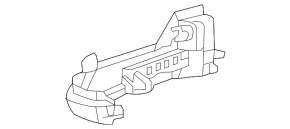 Repetitor semnalizare oglindă stânga pentru Audi A3 8V 15-20