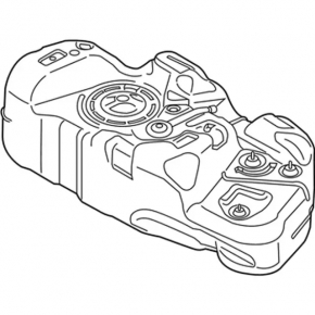 Топливный бак Ford Transit Connect MK2 13-22 2.5