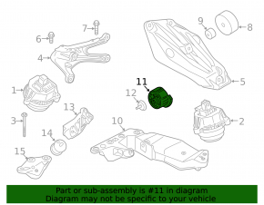 Подушка КПП BMW 3 G20 20-26 B58