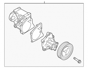 Помпа водяная Hyundai Santa FE 19-20 2.0, 2.4
