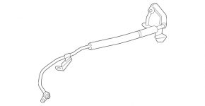 Conductă de ulei turbo pentru Mercedes X167 GLS 450 20-23