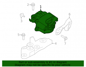 Suport cutie de viteze Land Rover Discovery Sport 21-23 2.0