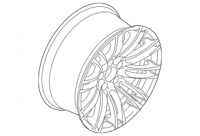 Диск колесный R18 x 8J BMW 4 F32/33/36 14-20 400 стиль, M Sport