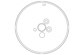 Комплект дисков R17 5*114.3 4шт Toyota Camry v50 12-14 usa XLE