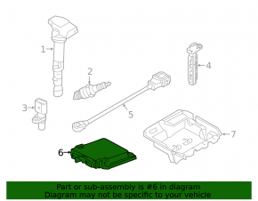 Блок ECU компьютер двигателя Audi Q7 16-19 3.0T