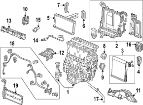 Încălzire caroserie Honda CRV 23-