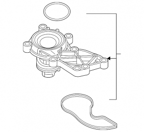Termostat Audi Q7 16-19 3.0T nou original