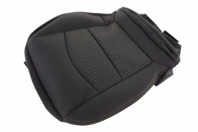 Scaunul șoferului GMC Terrain 18- fără airbag, electric, piele neagră