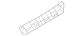 Suport bara spate dreapta pe aripa Subaru Impreza WRX GH 08-11 5d