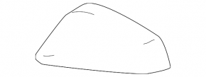 Крышка бокового зеркала левая Lexus RX350 RX450h 16-22