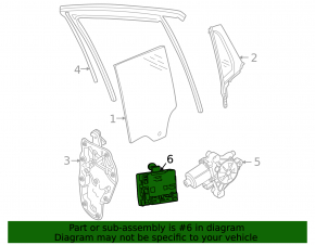 Компьютер двери задней левой Volkswagen ID.4 21-22