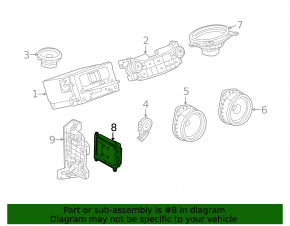 Усилитель аудио Chevrolet Malibu 13-15 Pioneer