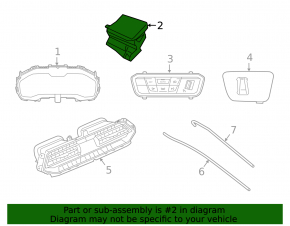 Проекция на лобовое BMW X7 G07 19-22