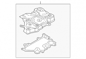 Separator de ulei VW Passat b8 16-19 SUA 2.0T TSI DDSA