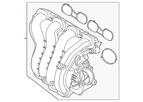 Коллектор впускной Kia Niro 23-26 HEV, PHEV