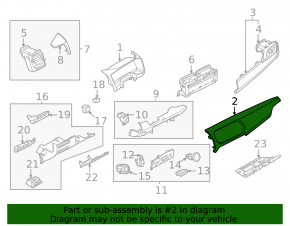 Ornamente laterale dreapta față pentru Nissan Rogue 24-26, piele, negru