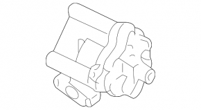Масляный насос ДВС Ford Escape 13-19 2.5