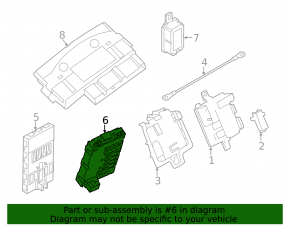 Body Control BCM BMW 3 F30 12-18
