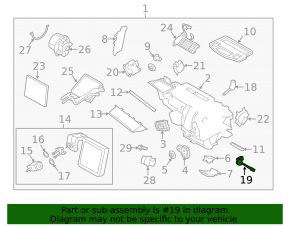 Датчик температуры в печке Ford C-max MK2 13-14 тип 2