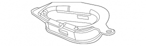 Воздухоприемник Acura TLX 21-25 2.0 верхняя часть
