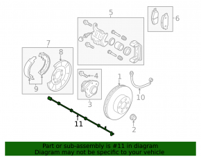 Senzor ABS spate dreapta pentru Nissan Juke 11-17 AWD