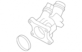 Corpul termostatului Volvo XC90 16-17 nou original