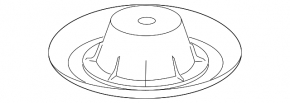 Protecția capacului roții de rezervă mare de sus pentru Lexus RX300 RX330 RX350 RX400h 04-09