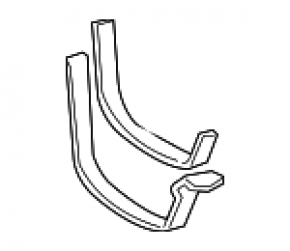 Suport rezervor stânga Lexus GX470 03-09