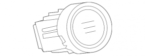 Кнопка зажигания Start-Stop Toyota Avalon 13-18