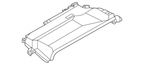 Крышка печки Nissan Ariya 23-26