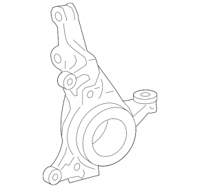 Цапфа передняя левая Lexus RX350 RX450h 16-22