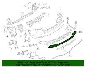 Bara spate BMW X6 F16 15-18