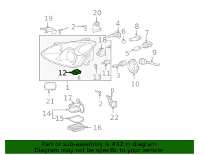 Мотор AFS левый Lexus RX300 RX330 RX350 RX400h 04-09