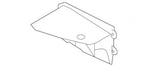 Deflector radiator racire transmisie Lexus RX450 10-15 nou original